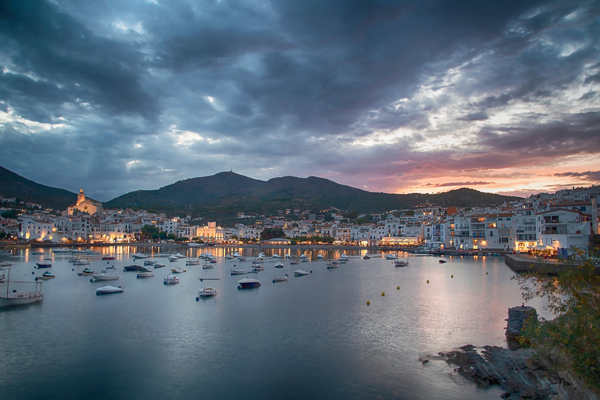 atardecer en cadaqués